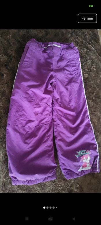 Très beau pantalon neige e12