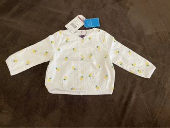 Veste blanc neuf 6Mois sergent Major