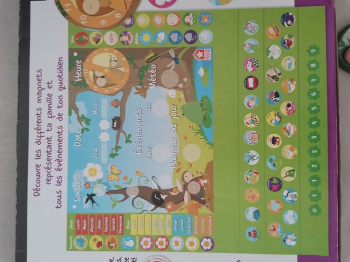 Calendrier magnétique complet - photo numéro 4