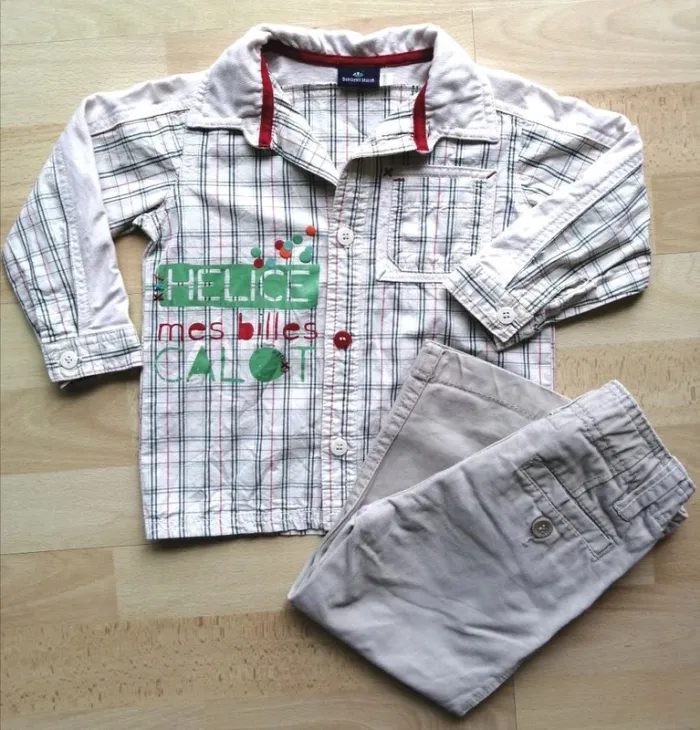 Ensemble garçon Sergent Major 2 ans