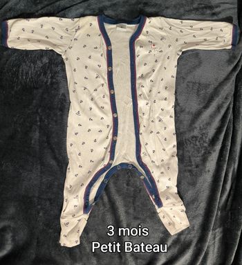 Pyjama été Petit Bateau 3 mois