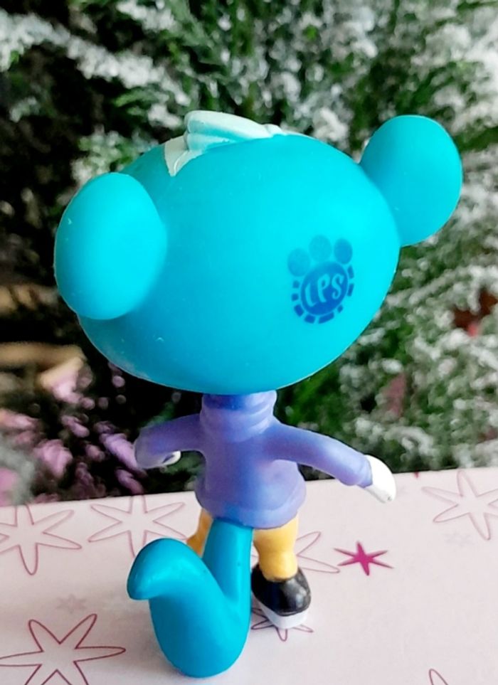 Figurine Littlest Pet Shop Mangouste bleue - photo numéro 2