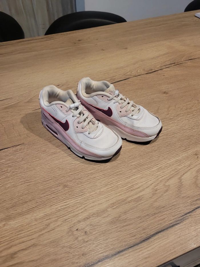 Basket nike air max 90 rose