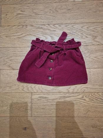 Jupe velours