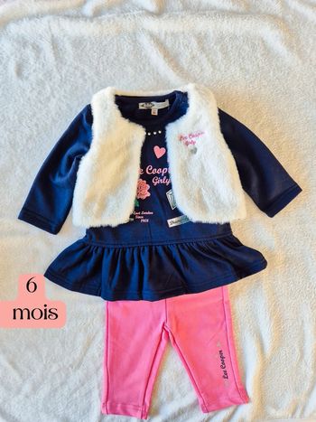 Ensemble 3 pièces lee cooper 6 mois
