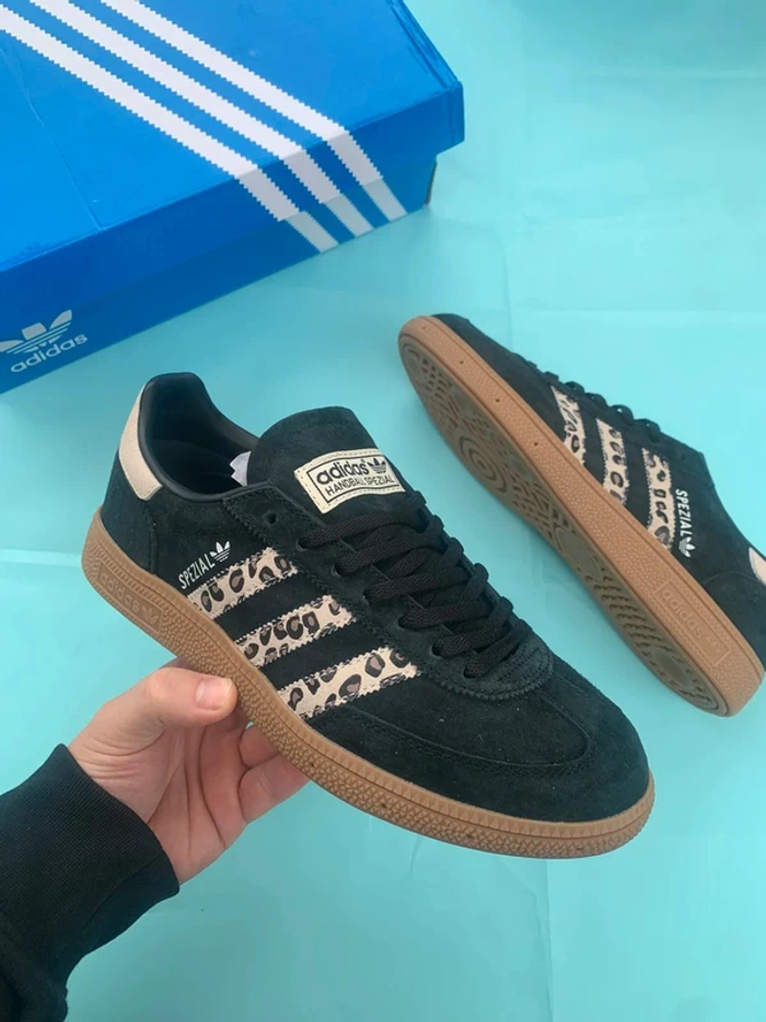 Adidas Handball Spezial Léopard Noir 37 - photo numéro 2