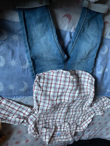 Ensemble jean et chemise