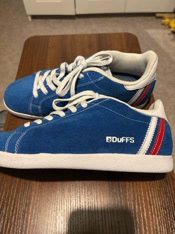 Chaussures de skateboard DUFFS Bleu royal