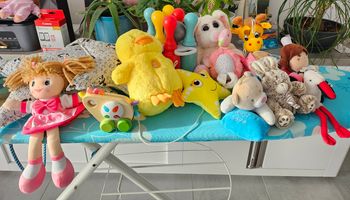 Lot peluches et jouet