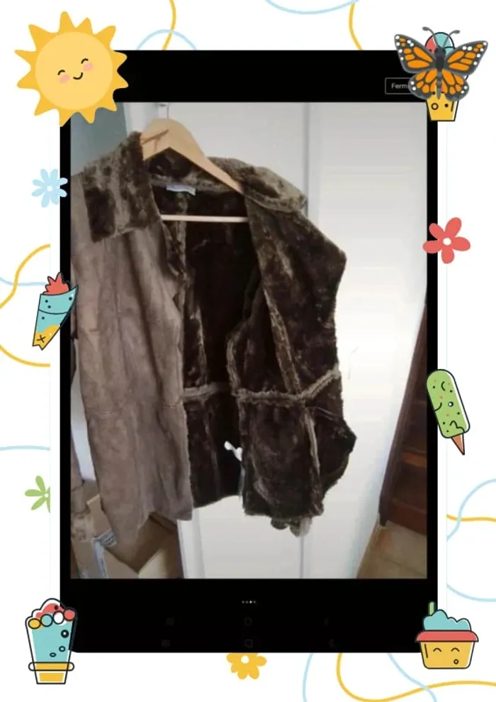 Manteau fausse fourrure - photo numéro 4