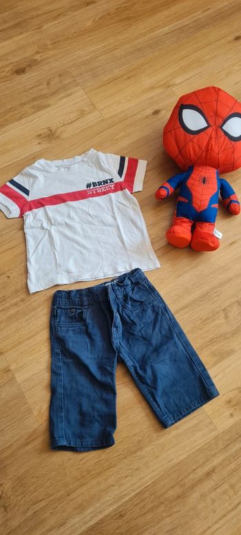 ensemble bermuda et t shirt