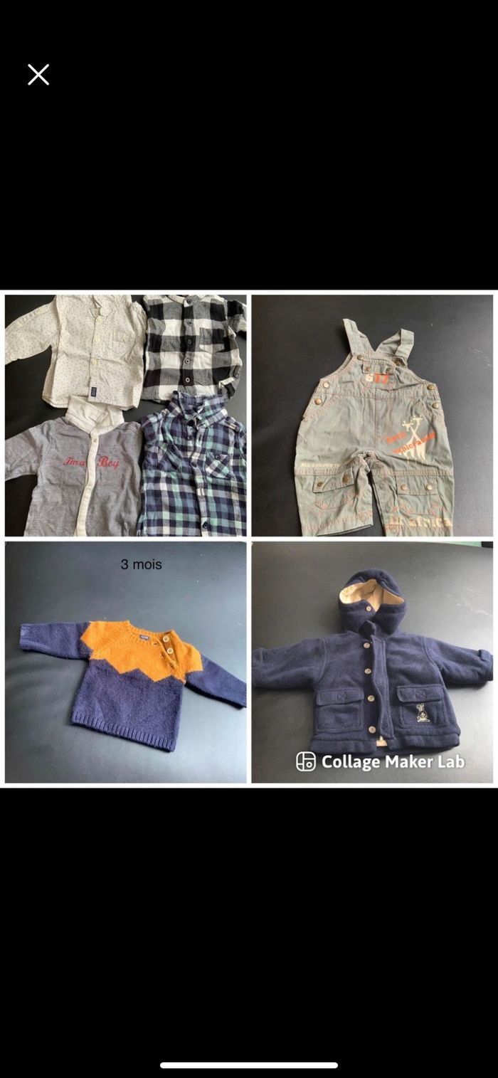 Lot 3 mois garçon - photo numéro 2