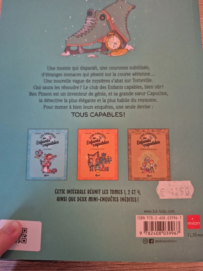 Bande dessinée Les enquêtes des enfants capables - photo numéro 5