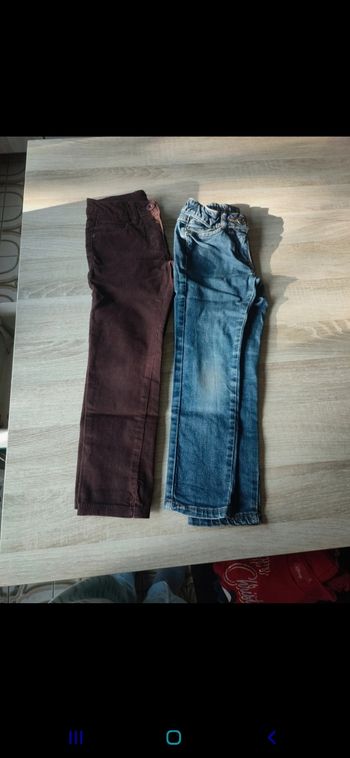Lot pantalon