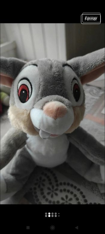 Très belle peluche Pan Pan lb