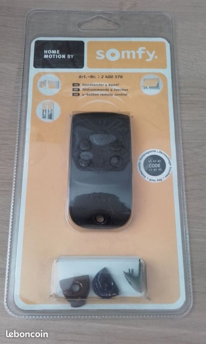 Télécommande Somfy Keytis NS 4 RTS neuve - photo numéro 2