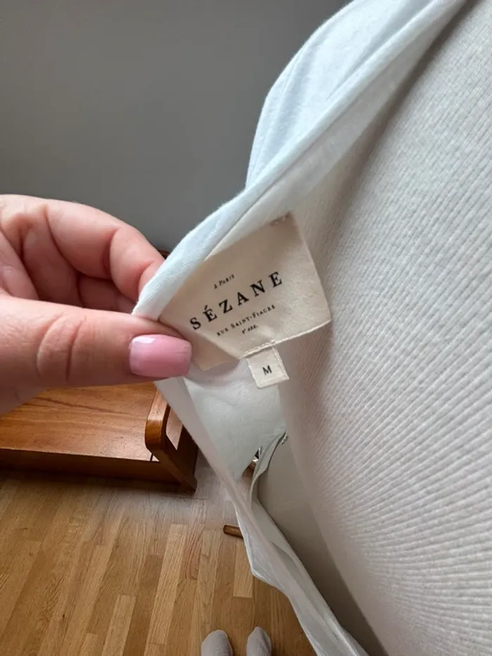 🩷 Top dos nu croisé Sézane – Taille M 🩷 - photo numéro 5