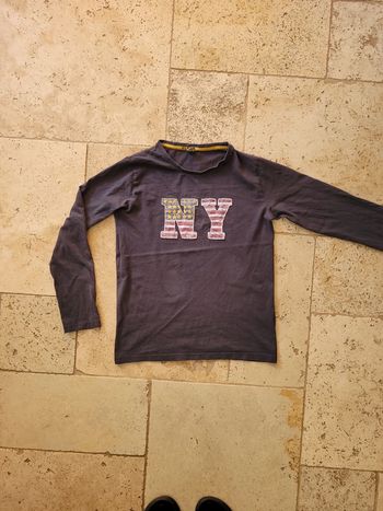 T-shirt manches longues 14 ans