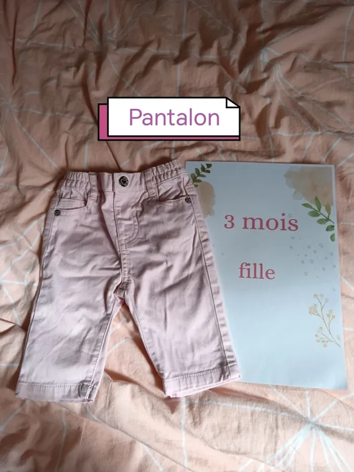 Lot 47 vêtements 3mois fille - photo numéro 10