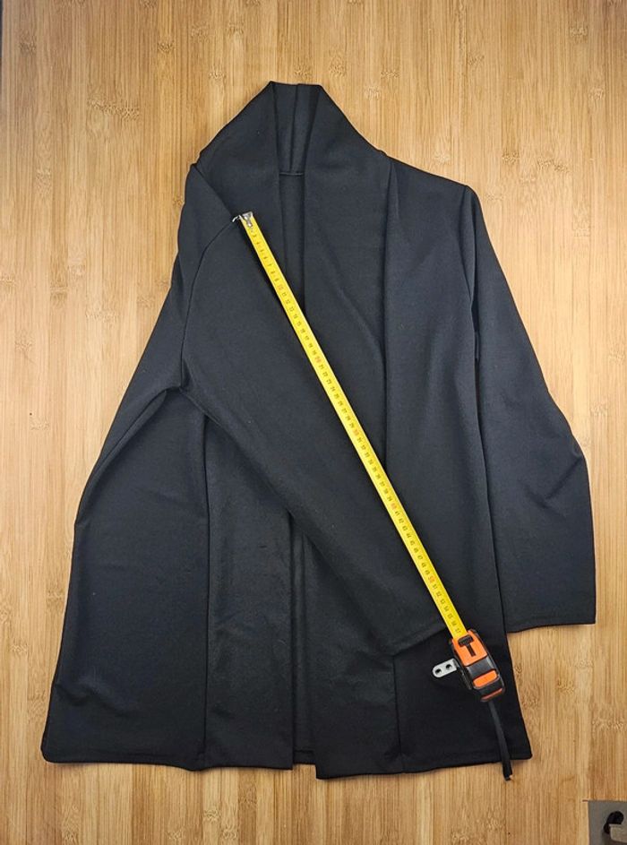 Veste mi-longue noire - photo numéro 9