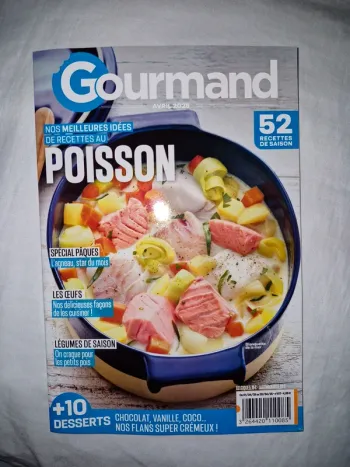 Livre de cuisine "Le poisson 🐟"