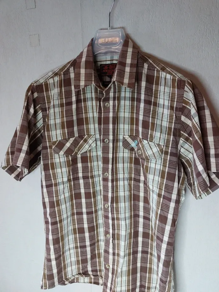 Chemise a carreaux manches courtes "Winchester"