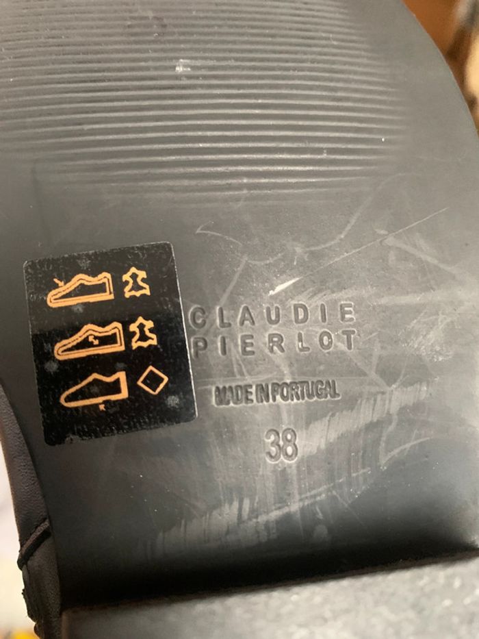 Très belle boots cow-boy western cuir Noir | Claudie Pierlot Paris - photo numéro 14