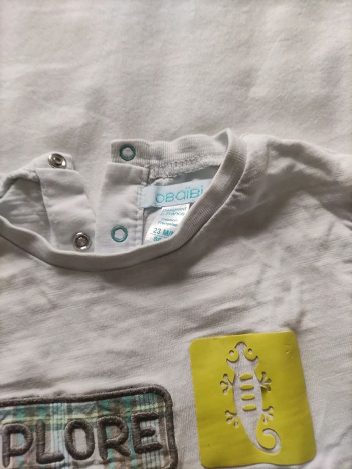 T shirt manches courtes 2 ans - photo numéro 2