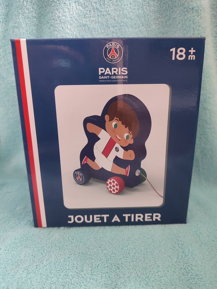 Jouet en bois à tirer Paris Saint Germain - Baghera