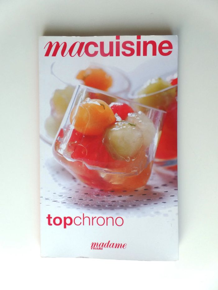 Livre de cuisine Top chrono