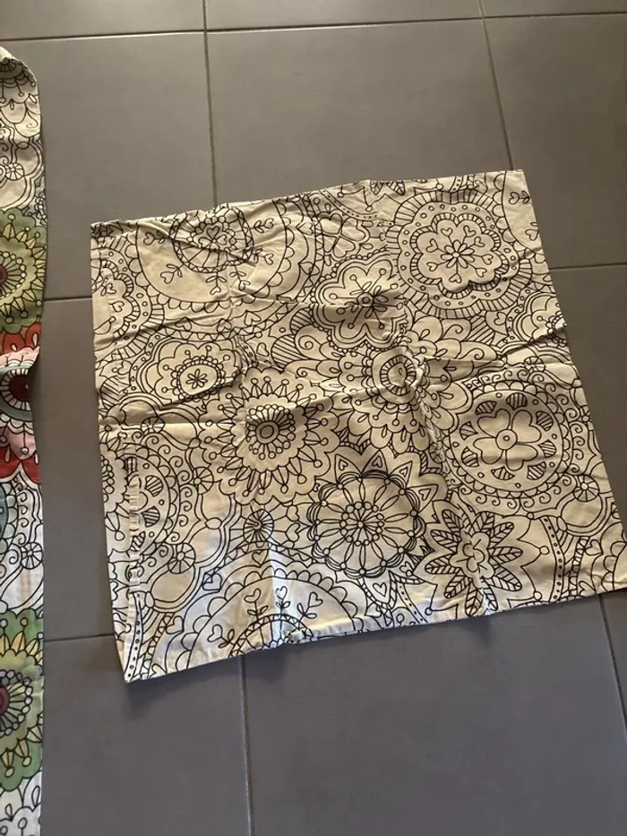 Draps housse fleuri - photo numéro 3