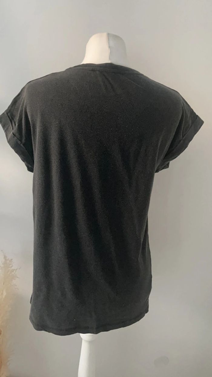 T-shirt gris hero mango M - photo numéro 4