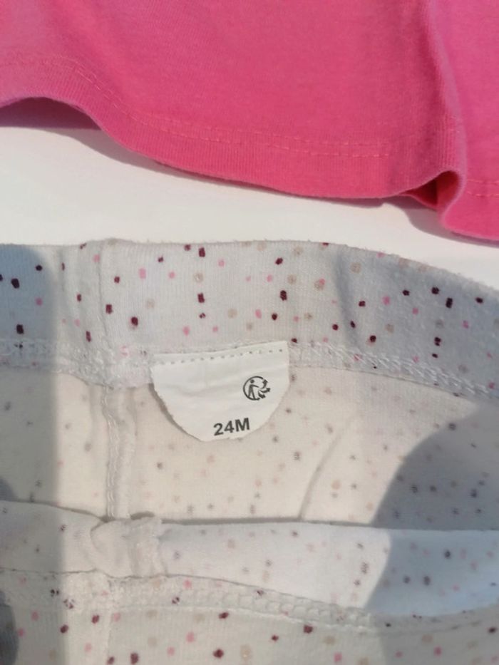 Lot 3 thee shirt et 1 legging T 12-24 mois 👶 - photo numéro 9