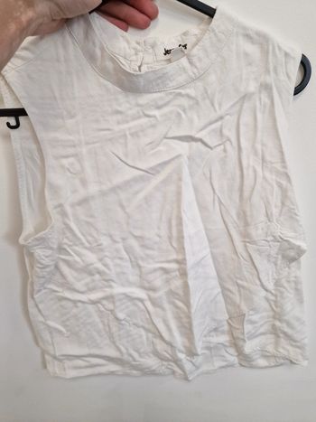 Débardeur femme blanc