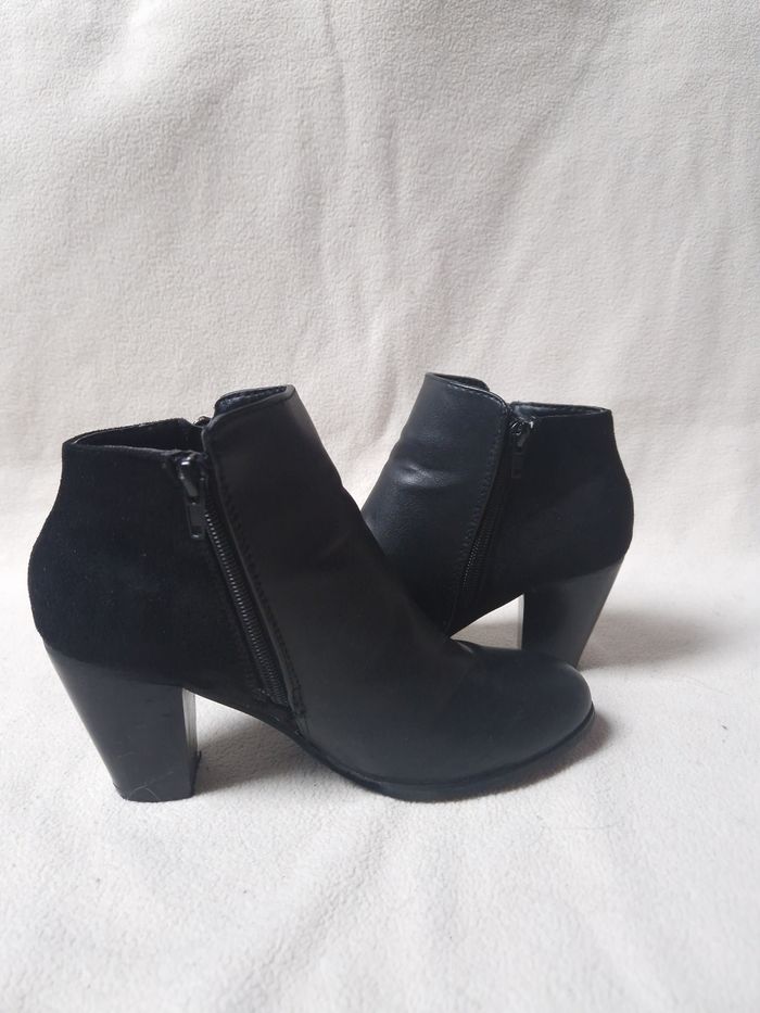Bottine noir femme etam pointure 38 - photo numéro 6