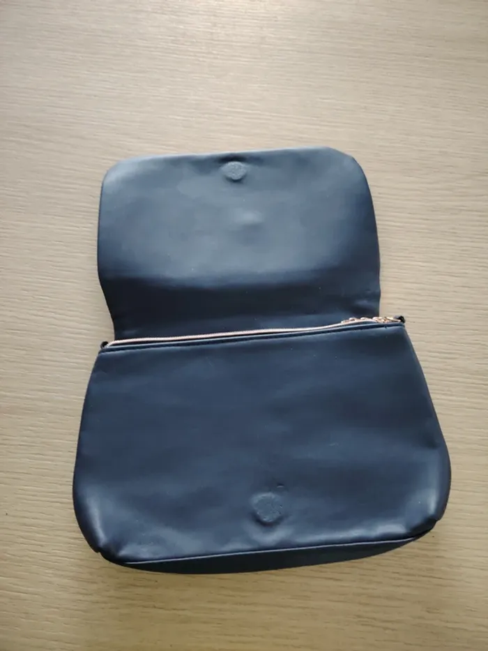 pochette bleu repetto - photo numéro 4