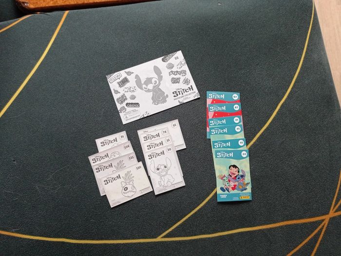 Stitch panini lot Q