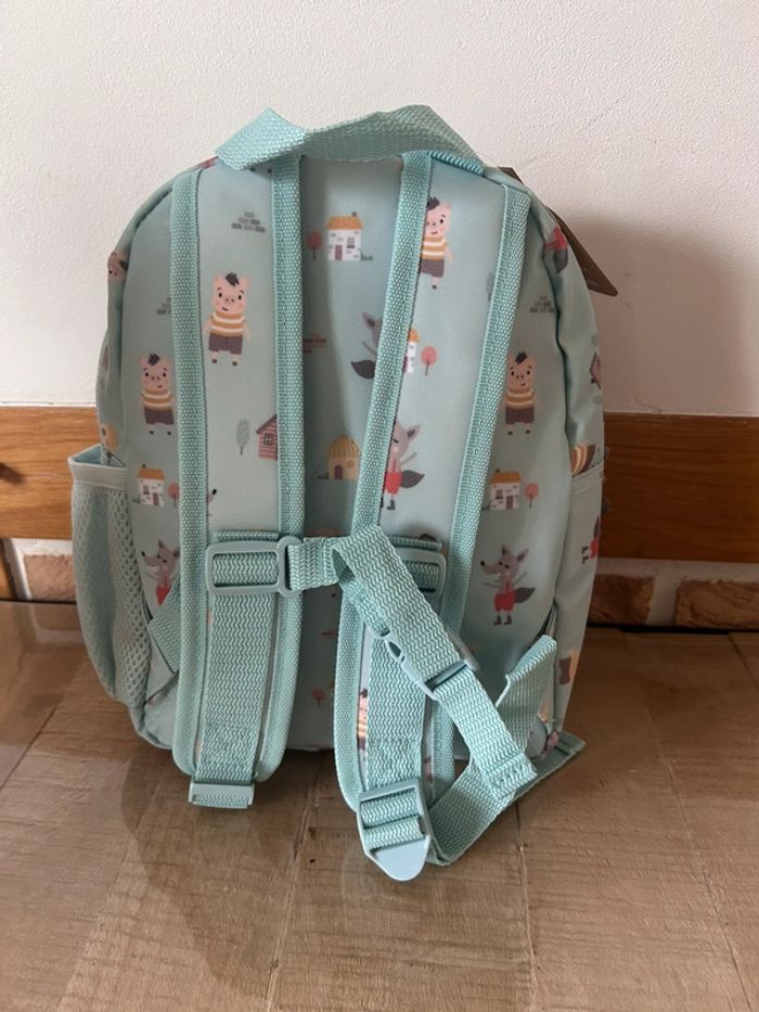 Sac à dos neuf les trois petits cochons - photo numéro 3