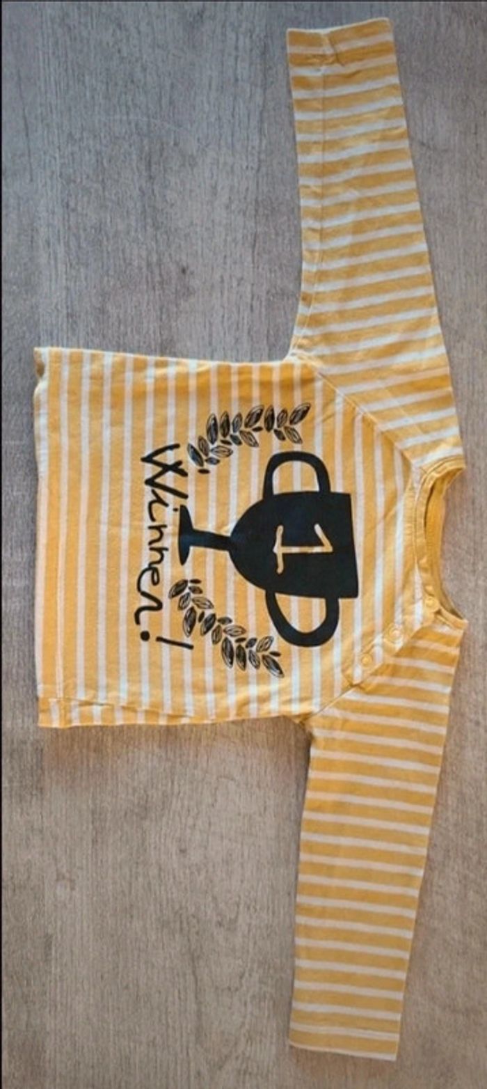 Maillot manches longues bébé 18mois - photo numéro 3