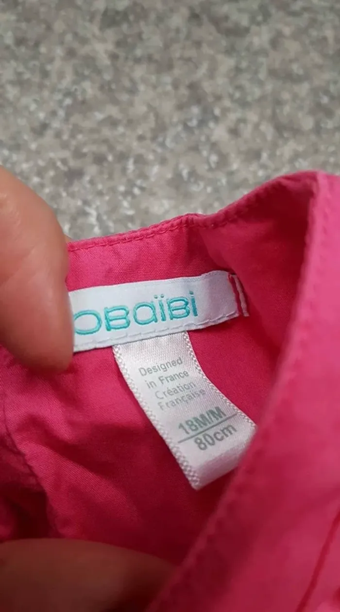Obaibi robe 👗 18 mois
Très bon état - photo numéro 5
