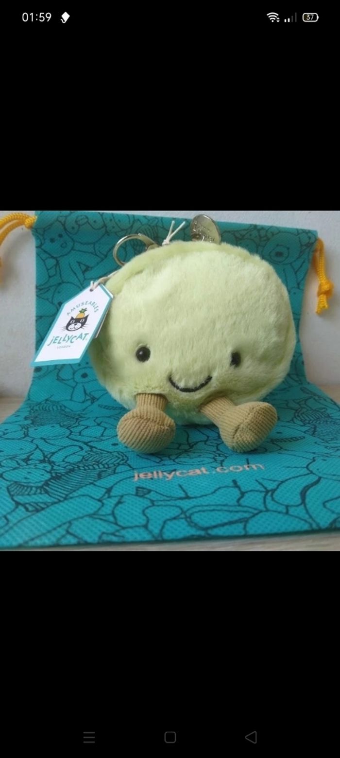 💚Jellycat Amuseables - Macaron Pistache - photo numéro 3