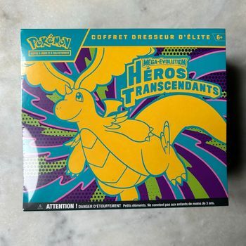 Pokémon ETB Héros Transcendants – Coffret Dresseur d’Élite – Scellé