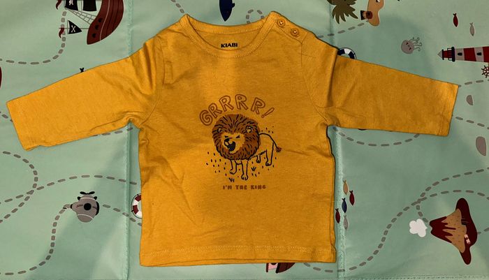 Lot 9 t-shirts manches longues taille 3 mois - photo numéro 9