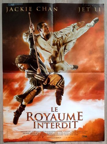 affiche film cinéma Le royaume interdit Jackie chan - Jet Li