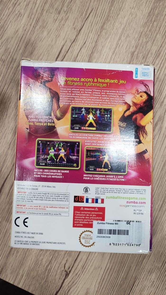 Zumba fitness wii - photo numéro 2