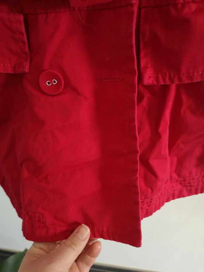 Trench rouge grand 8 ans - photo numéro 3