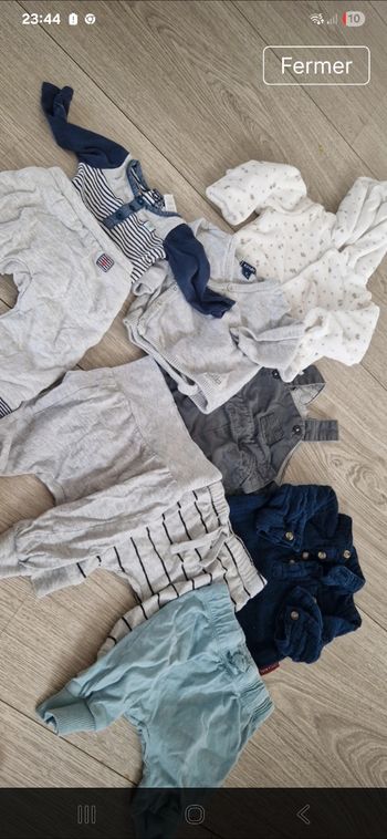Lots 1 mois garçon 