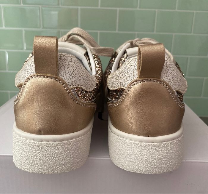 Baskets dorées avec étoile - pointure 36 - photo numéro 7