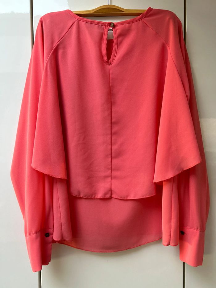 Blouse rose de Angelis - Taille S - photo numéro 3