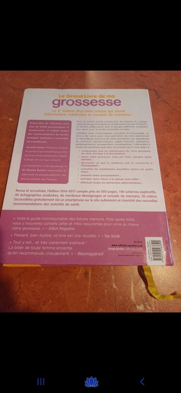 Le grand livre de ma grossesse - photo numéro 2